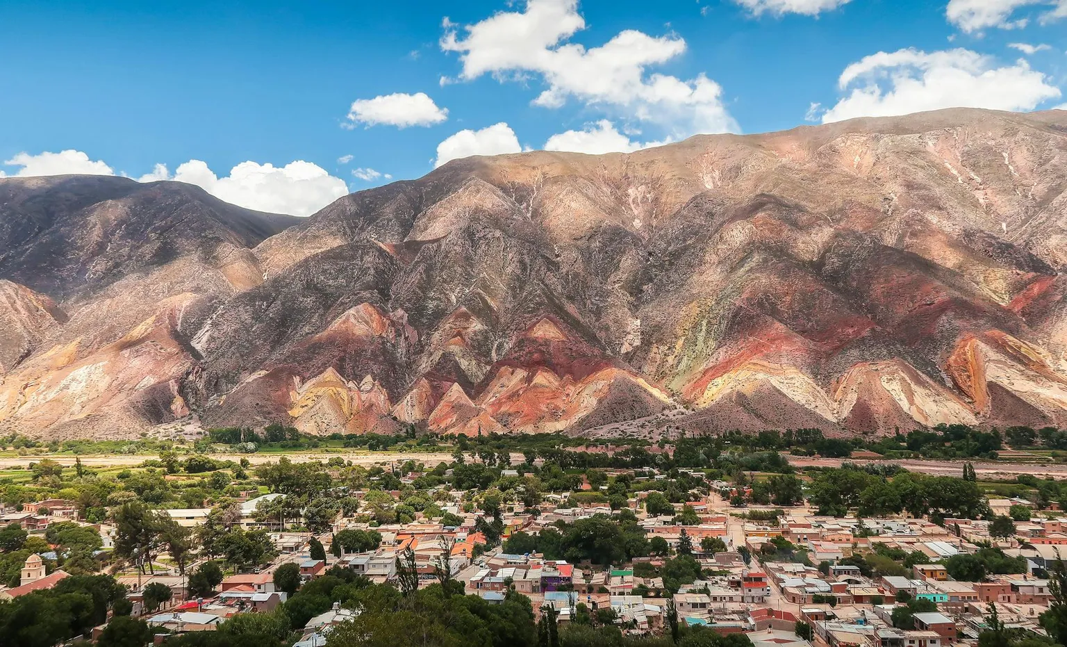 Destinos de viaje en Sudamérica.